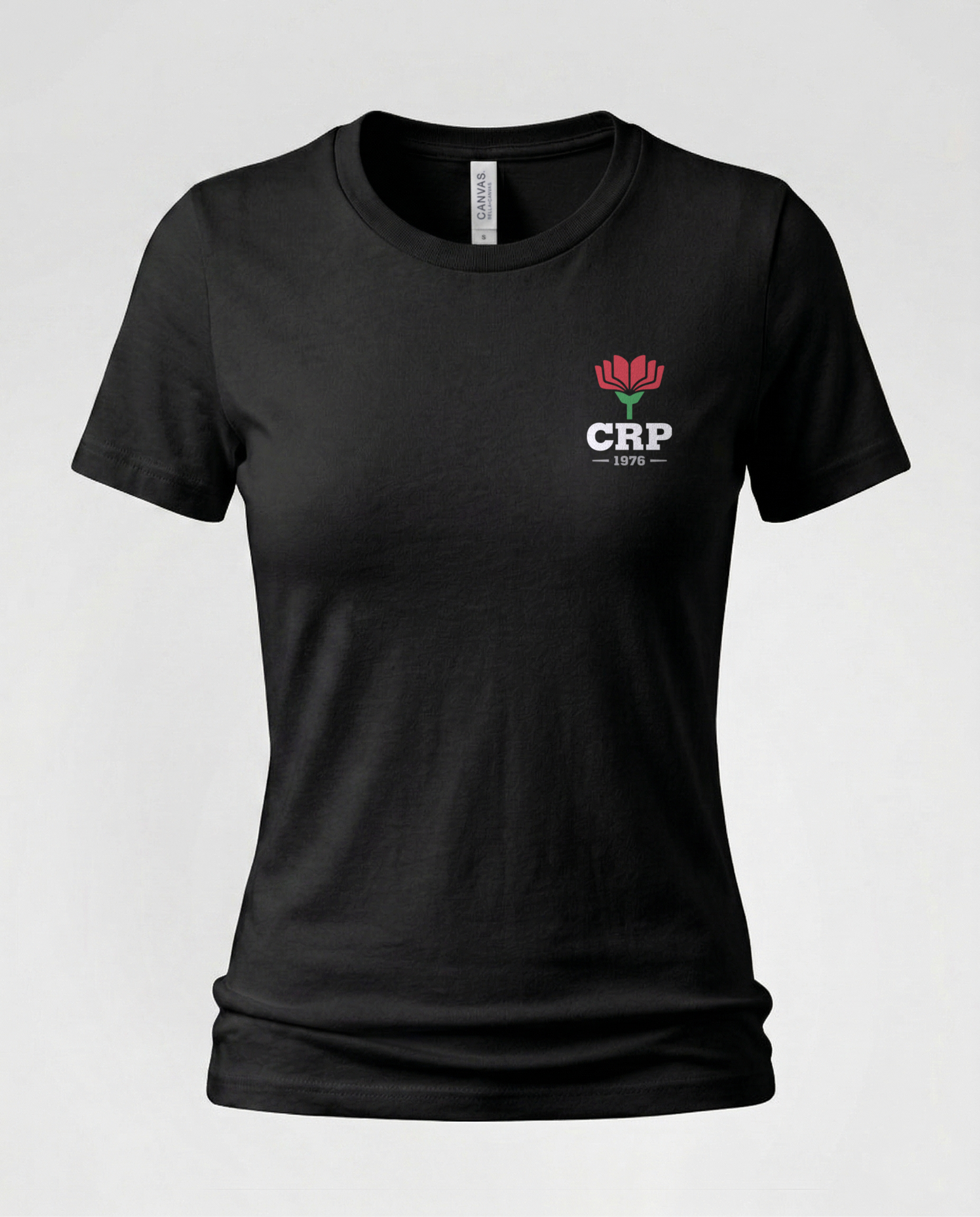 T-Shirt Unissexo CRP'76 - Coração | Black