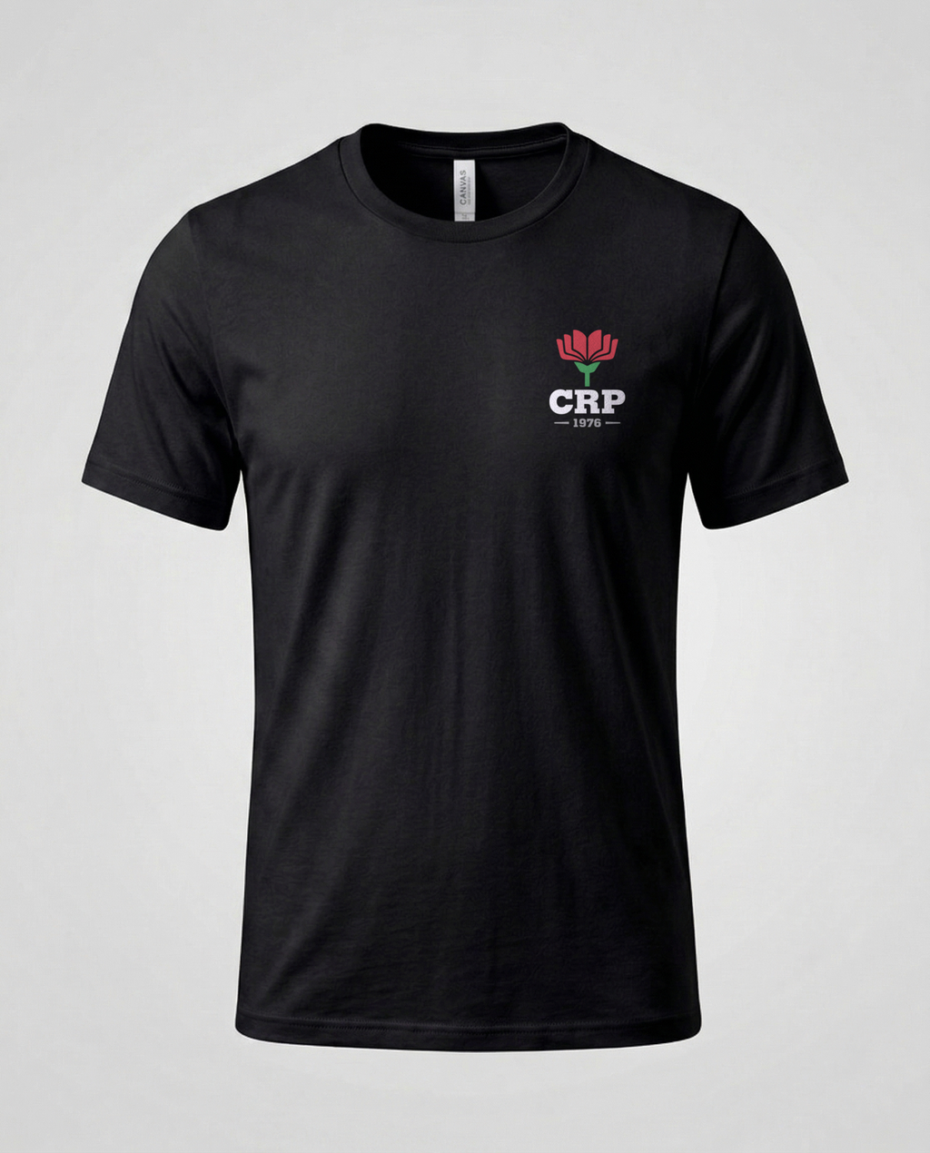 T-Shirt Unissexo CRP'76 - Coração | Black