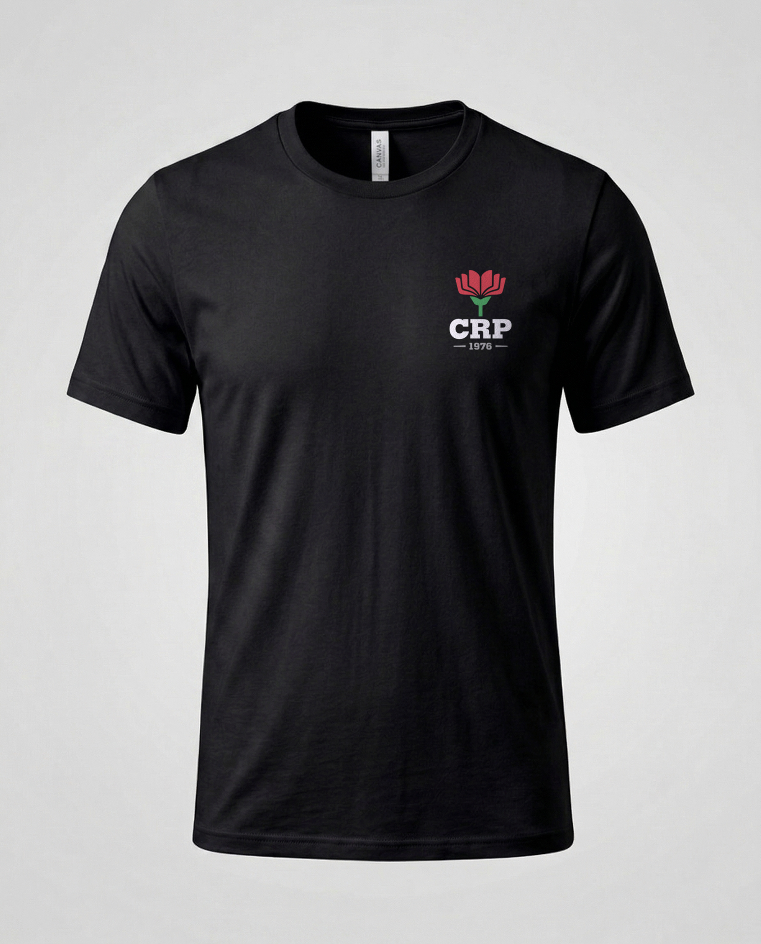 T-Shirt Unissexo CRP'76 - Coração | Black