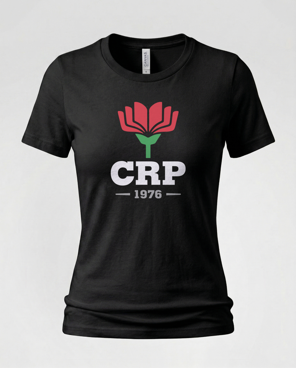 T-Shirt Unissexo CRP'76 - Peito | Black
